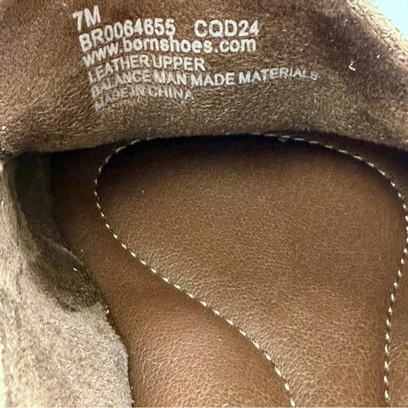 Born Celeste Suede Lug Sole Loafers Women’s Size 7M - Picture 16 of 16